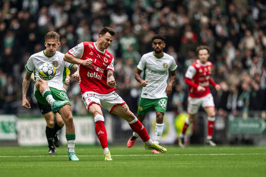 Hammarbys Fredrik Hammar och Kalmars Melker Hallberg