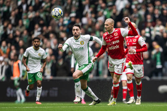 Hammarbys Nahir Besara och Kalmars Rasmus Sjöstedt