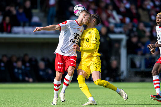 Stian Stray Molde of Fredrikstad and Nino Zugelj of
