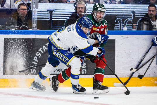 Leksands Alexander Lundqvist och Frölundas Erik Thorell