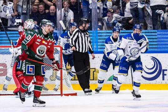 Leksands Patrik Norén jublar