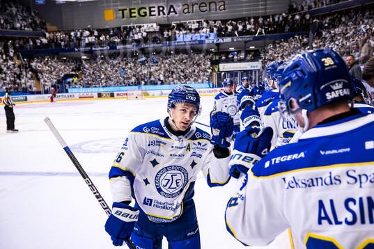 Leksands Patrik Norén jublar