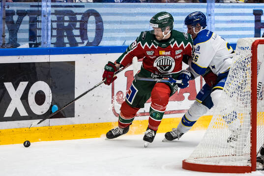Frölundas Carl Klingberg och Leksands Patrik Norén