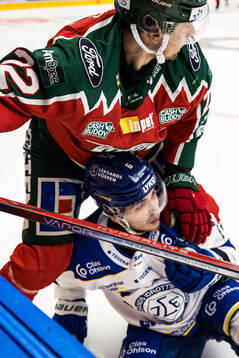 Frölundas Linus Nässen och Leksands Alexander Lundqvist