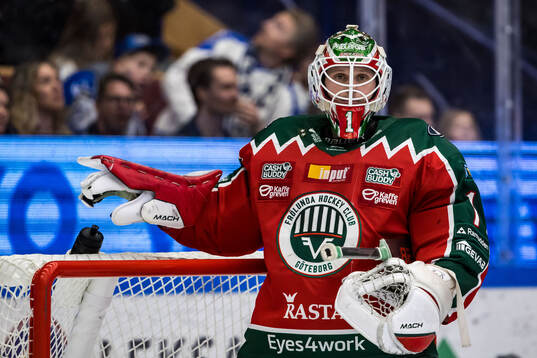 Frölundas målvakt Lars Johansson