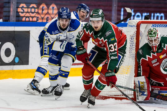 Leksands Arvid Eljas och Frölundas Linus Högberg