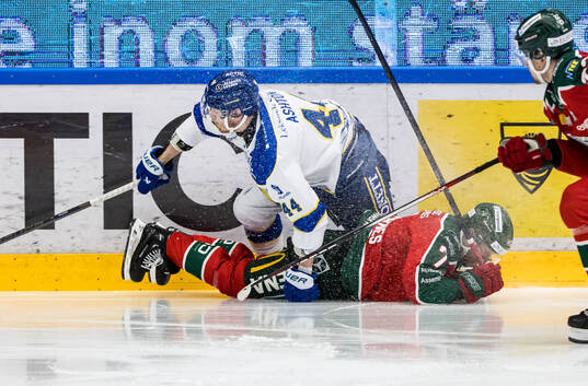 Leksands Carter Ashton och Frölundas Henrik Tömmernes
