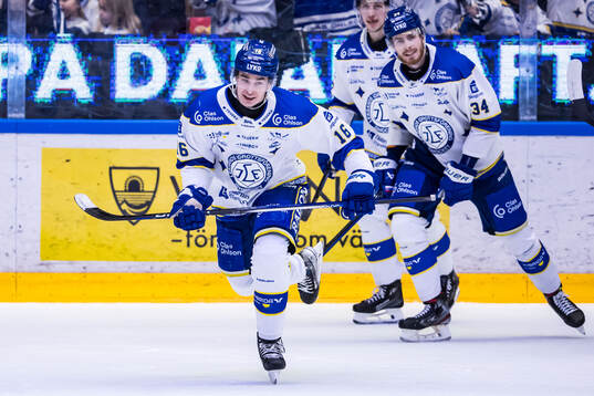Leksands Felix Unger Sörum jublar