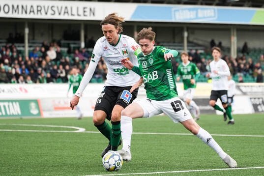 Varbergs Joakim Lindner och Brages Johan Arvidsson