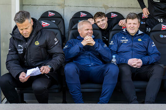 Kjetil Knutsen, head coach of Bodø/Glimt, Gaute Helstrup,