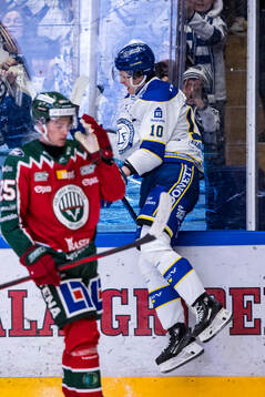 Leksands Anton Johansson jublar