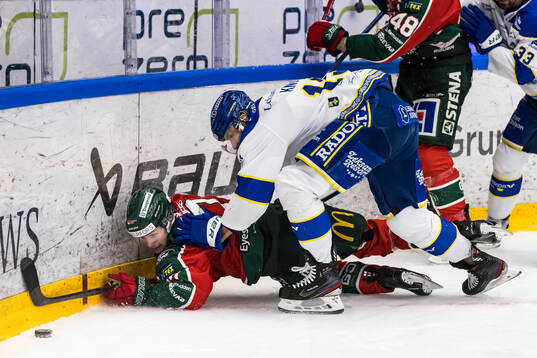 Frölundas Henrik Tömmernes och Leksands Jon Knuts