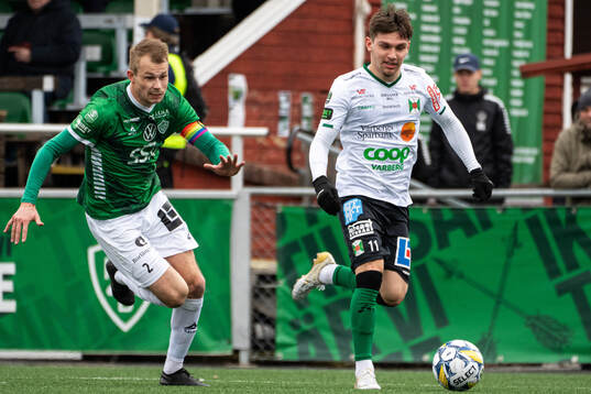 Brages Alexander Zetterström och Varbergs Isak Bjerkebo