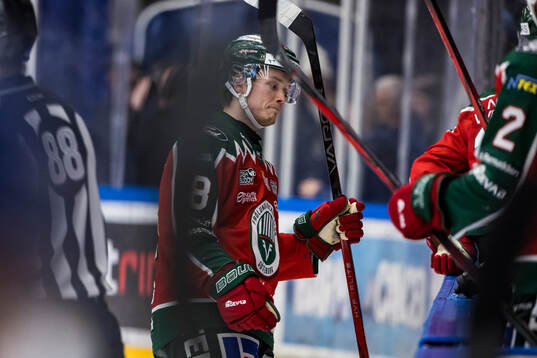 under kvartsfinal sex i SHL mellan Leksand och Frölunda