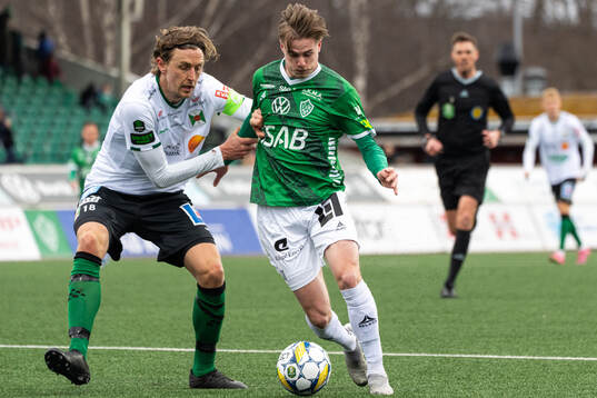 Varbergs Joakim Lindner och Brages Johan Arvidsson