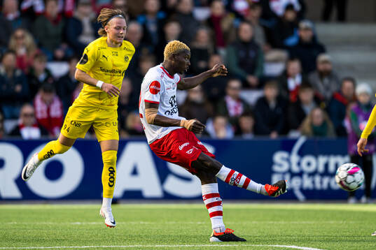 Maxwell Woledzi of Fredrikstad