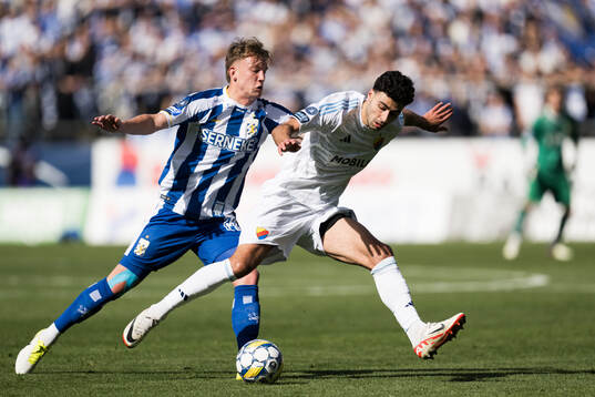 IFK Göteborgs Sebastian Hausner och Djurgårdens Deniz