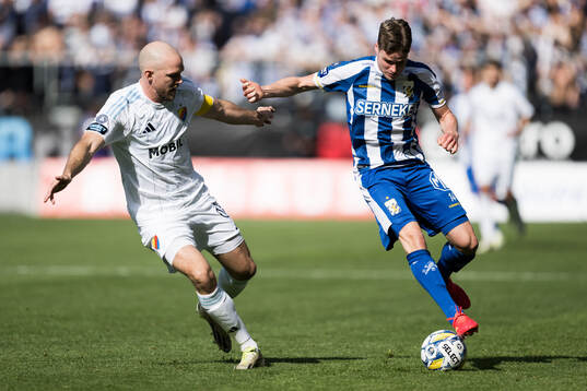 Djurgårdens Marcus Danielson och IFK Göteborgs Gustaf