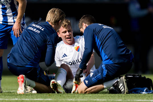 Djurgårdens Rasmus Schuller med skada