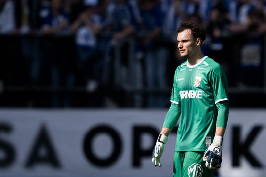 IFK Göteborgs målvakt Elis Bishesari