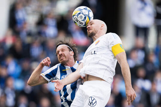 IFK Göteborgs Gustav Svensson och Djurgårdens Marcus