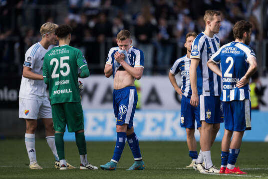 IFK Göteborgs Sebastian Ohlsson deppar