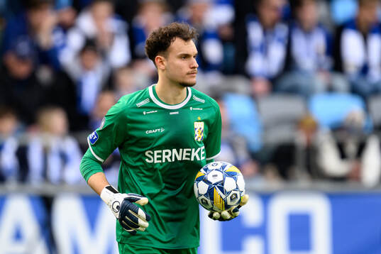 IFK Göteborgs målvakt Elis Bishesari