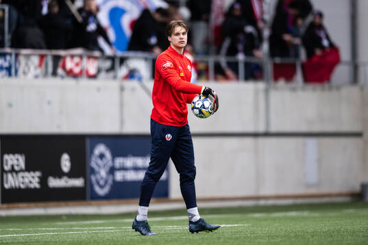 Helsingborgs målvakt Nils Arvidsson