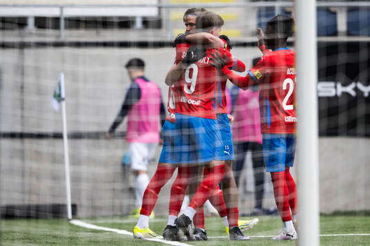 Helsingborgs Wilhelm Loeper, Taylor Silverholt och Benjamin