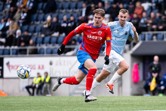Helsingborgs Taylor Silverholt och Gefles Jesper Merbom
