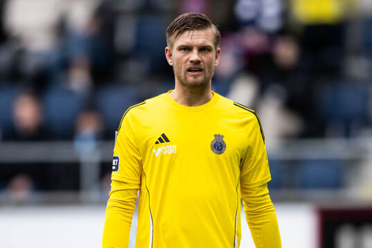 Gefles målvakt Oscar Jonsson
