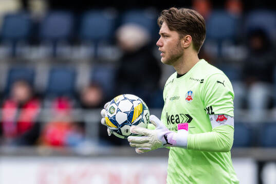 Helsingborgs målvakt Kalle Joelsson