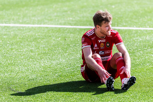 Skövde AIKs Elias Lindell deppar
