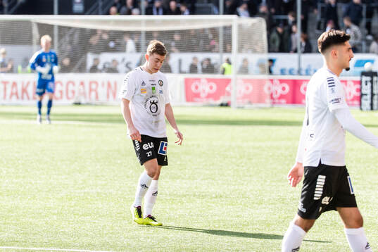Örebros Valgeir Valgeirsson deppar