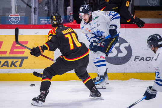 Brynäs Miks Indrasis och Karlskogas Viktor Lennartsson