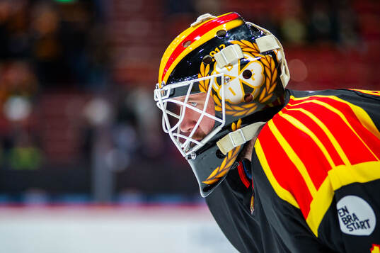 Brynäs målvakt Jared Coreau