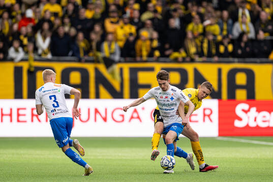 Värnamos Carl Johansson och Elfsborgs Sebastian Holmen