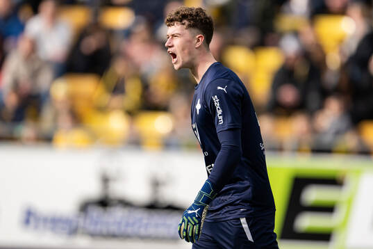 Värnamos målvakt Viktor Andersson