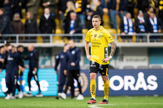 Elfsborgs Sebastian Holmen deppar