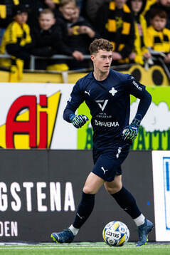 Värnamos målvakt Viktor Andersson