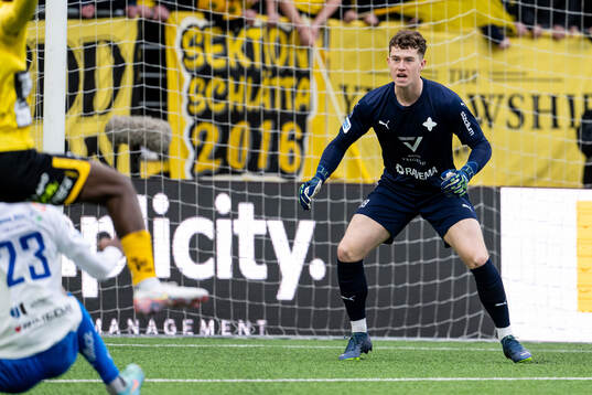 Värnamos målvakt Viktor Andersson