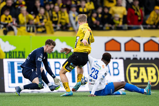 Värnamos målvakt Viktor Andersson, Elfsborgs Gottfrid