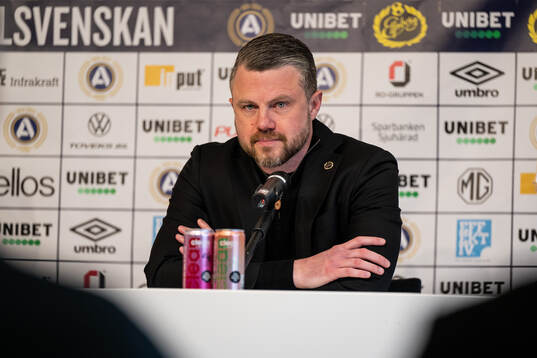 Elfsborgs manager Jimmy Thelin