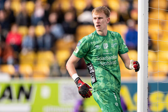 Elfsborgs målvakt Marcus Bundgaard