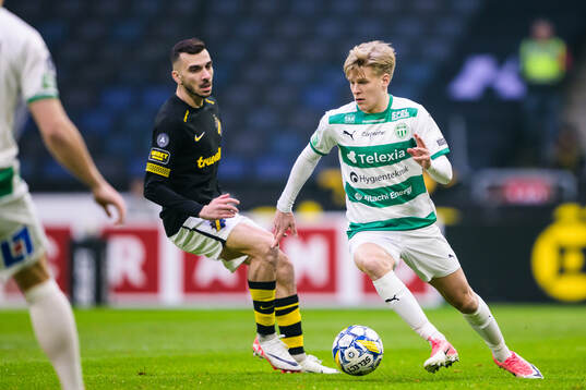 AIKs Ioannis Pittas och Västerås Marcus Linday