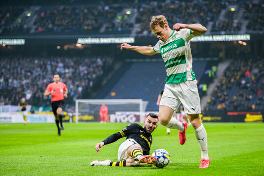 AIKs Ioannis Pittas och Västerås Herman Magnusson