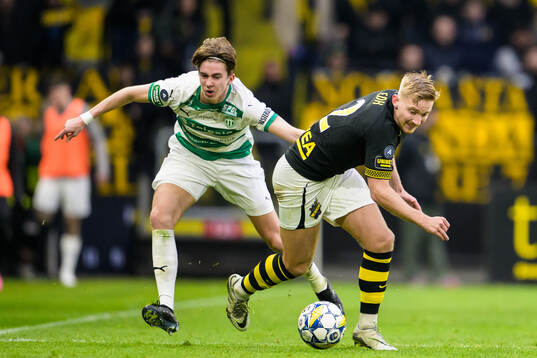 Västerås Max Larsson och AIKs Eskil Edh