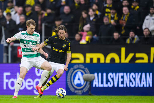 Västerås Herman Magnusson och AIKs Axel Björnström