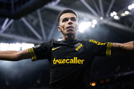 AIKs Rui Modesto jublar