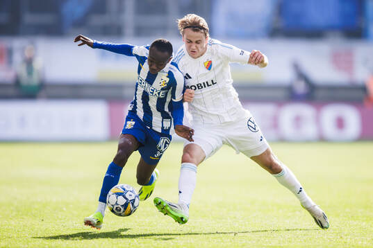 IFK Göteborgs Malick Junior Yalcouye och Djurgårdens
